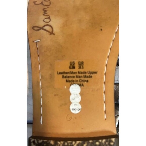 Sam Edelman Bohochic Light Blue Suede Gladiator Style Lace Up Sandals Sz 6.5 - Picture 5 of 5